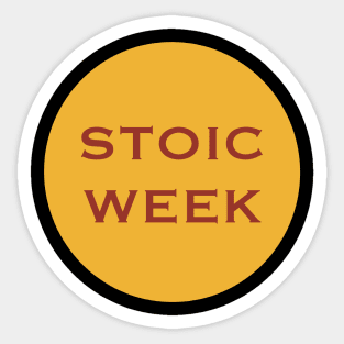 Stoic week Sticker